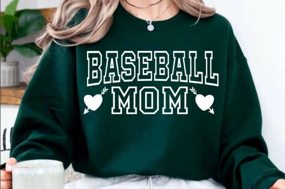 Baseball Mom SVG: A Playful Graphic Asset for Crafts and Branding