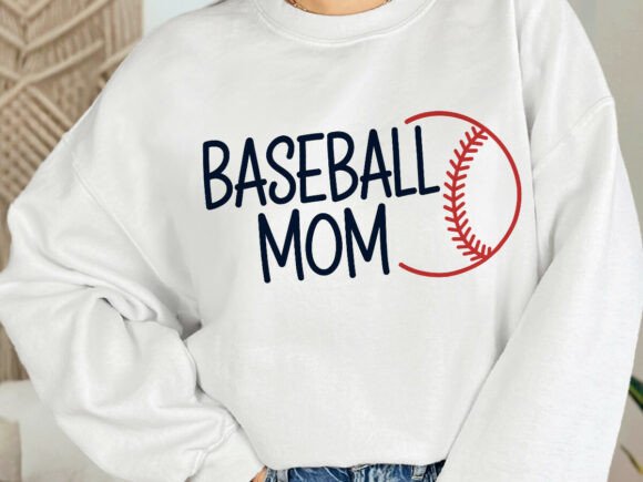 Baseball Mom SVG: A Versatile Graphic Design Asset for Crafts and Merchandise