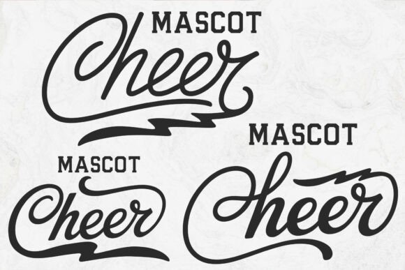 Cheer Mom SVG with Lightning Bolt – A Dynamic Graphic for Crafts and Merch
