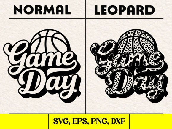 Game Day Basketball SVG: A Graphic Design Asset for Crafts and Creative Projects
