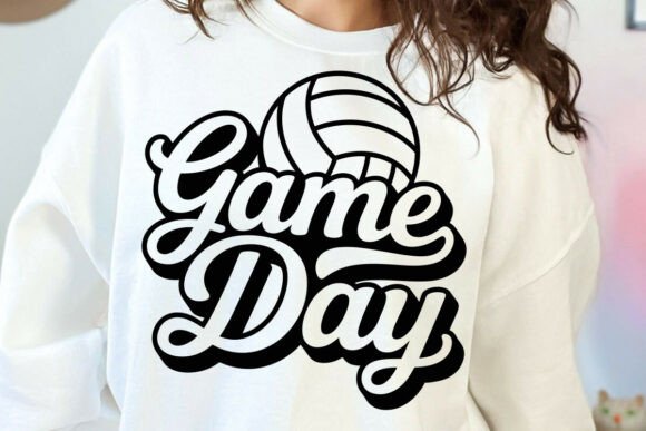 Game Day Volleyball SVG: A Versatile Graphic Design Asset for Content Creators