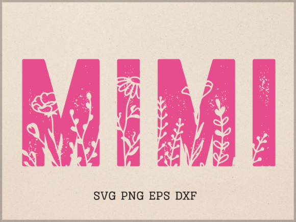 Mini SVG Mom Design: A Versatile Graphic for Crafts and Branding