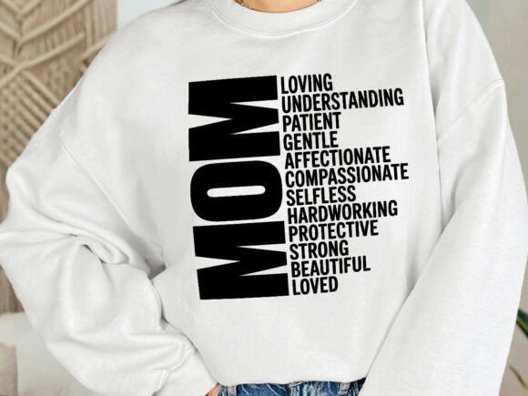 Mom Qualities SVG: A Heartfelt Embroidery Design for Real Projects
