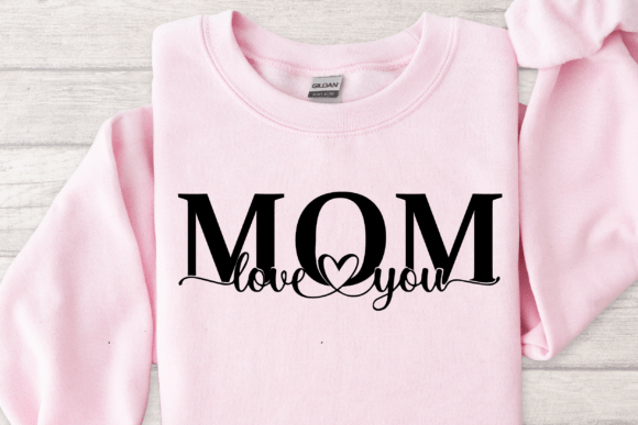 Mom SVG Graphic Design Asset for Crafts and Handmade Projects