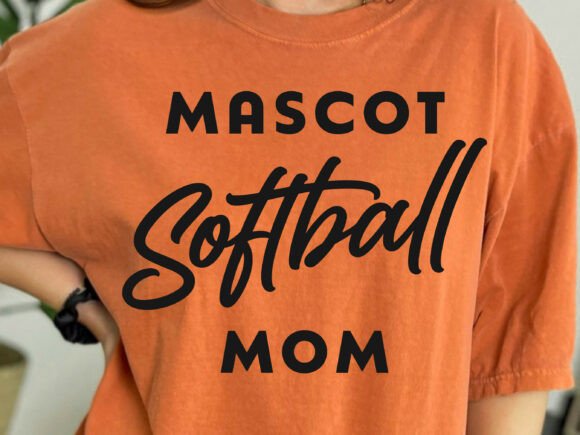 Softball Mom Svg Png, 70s Style: A Retro Graphic for Crafts & Branding